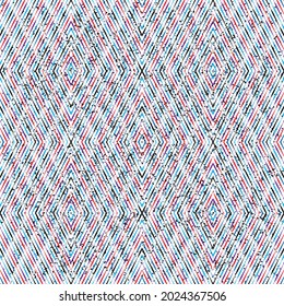 Texture with colored oblique segments. Seamless vector illustration eps 10.