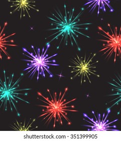 Texture with colorful fireworks for your creativity