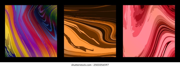 La textura de los patrones de mármol de colores. La ilusión de un líquido coloreado. Fondo abstracto coloreado. Diseño de interiores, pinturas, portadas e ideas creativas