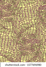 Texture combination of different animal prints repeating seamlessly. Vector pattern. Animal print combination. Fashion print.