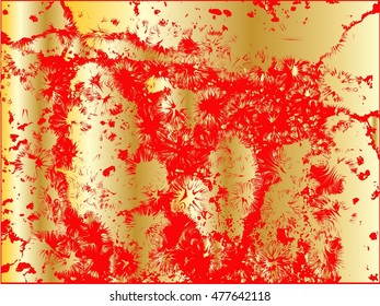 Texture concrete wall useful as a background.Grunge stripe. Vector illustration.