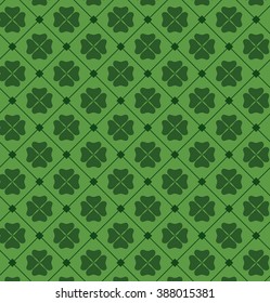 texture consisting of four-leaf clover