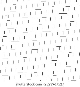 La textura consiste en líneas cortas Horizontales y de Vertical.