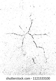 Texture of cracked concrete. Grunge abstract background. Distressed overlay for your design.