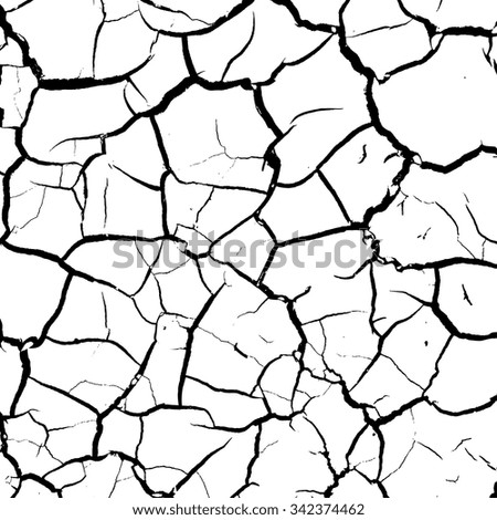 Similar – Image, Stock Photo Dry cracked bottom of the old Elbe | gray in gray