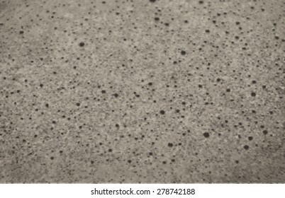 The texture created on the basis of the coffee foam.