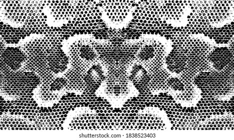 texture of crocodile or snake skin leather, grunge vector background