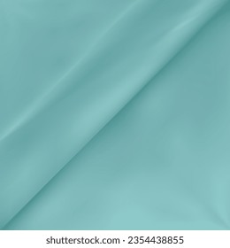 La textura de la tela cruzada es azul claro. Formar un patrón. Vista superior