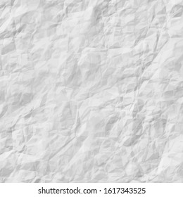 Texture of crumpled paper. Vector illustration EPS 10