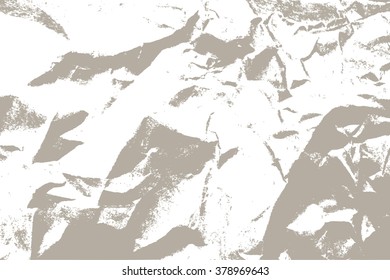 Texture of crumpled paper, vector illustration