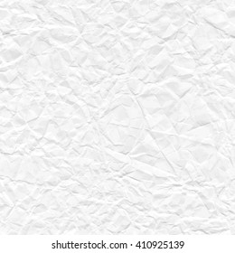 Texture of crumpled paper. Vector illustration.