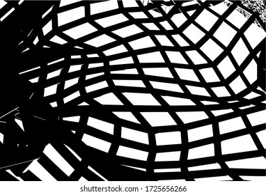 texture curved grid 3d rendering illustrations vector