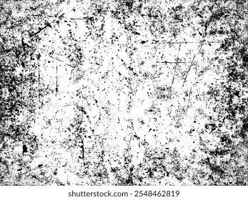 Texture of damaged concrete wall. Dust overlay distress grain. Monochrome distressed overlay background.