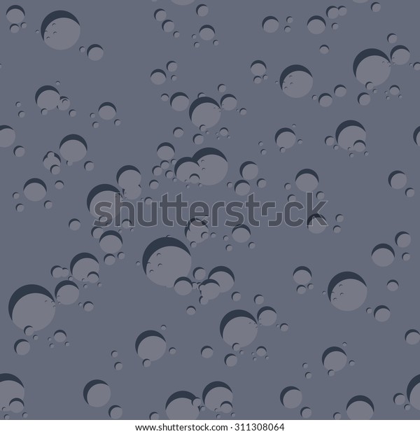 Texture of  dark planet. Seamless pattern of
surface of  moon. Vector
background
