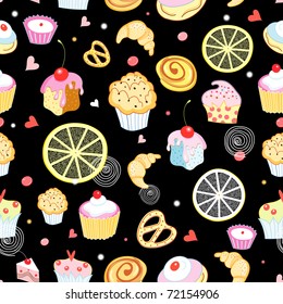 texture of different sweets