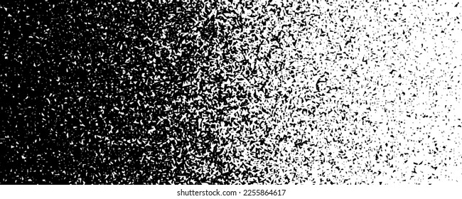 Texture of dirty particles. Futuristic abstract pattern background. Visualization of big data. Broken screen virus. Vector illustration.