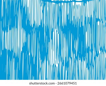 Texture of doodles drawn with liner. Vertical lines. Pencil sketch for design and decoration. Children's funny illustration similar to rain.