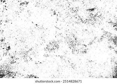 Texture dust overlay grunge effect. Black and white abstract background.
