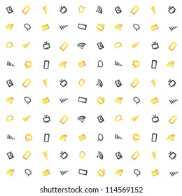 Texture elements digital gadgets