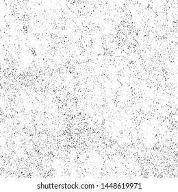 The texture of an eroded wall. White stone surface. Marble. Dust. Sand. Monochrome. Vector illustration.