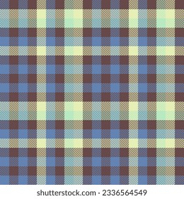 Texture fabric check of plaid vector background with a seamless textile tartan pattern in light and pastel colors.