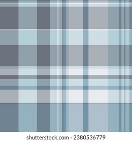 Texture fabric tartan of textile plaid check with a vector pattern seamless background in pastel and light colors.