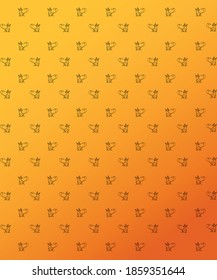 Texture with faces drawn as a single line