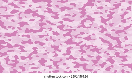 Texture fashion military pink Camouflage organic pattern