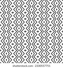 Textura con figuras de líneas. Patrón blanco y negro para página web, texturas, tarjeta, afiche, tela, textil. Diseño repetitivo gráfico monocromo. 