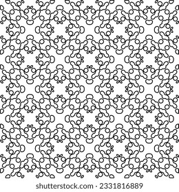 Textura con figuras de líneas. Patrón blanco y negro para página web, texturas, tarjeta, afiche, tela, textil. Diseño repetitivo gráfico monocromo.