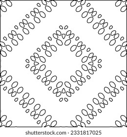 Textur mit Zahlen aus Linien. Schwarz-Weiß Muster für Webseiten, Texturen, Karten, Poster, Stoff, Textilien. Monochrome grafische Wiederholungsdesign.