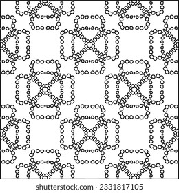 Textura con figuras de líneas. Patrón blanco y negro para página web, texturas, tarjeta, afiche, tela, textil. Diseño repetitivo gráfico monocromo.