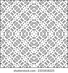 Textura con figuras de líneas. Patrón blanco y negro para página web, texturas, tarjeta, afiche, tela, textil. Diseño repetitivo gráfico monocromo.
