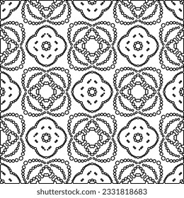 Textura con figuras de líneas. Patrón blanco y negro para página web, texturas, tarjeta, afiche, tela, textil. Diseño repetitivo gráfico monocromo.