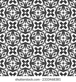 Textura con figuras de líneas. Patrón blanco y negro para página web, texturas, tarjeta, afiche, tela, textil. Diseño repetitivo gráfico monocromo. 