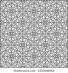 Textura con figuras de líneas. Patrón blanco y negro para página web, texturas, tarjeta, afiche, tela, textil. Diseño repetitivo gráfico monocromo. 