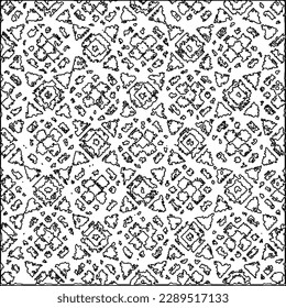 Textura con figuras de las líneas.Fondo abstracto de fondo. Patrón blanco y negro para página web, texturas, tarjeta, afiche, tela, textil. Diseño repetitivo gráfico monocromo. 