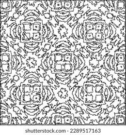 Textura con figuras de las líneas.Fondo abstracto de fondo. Patrón blanco y negro para página web, texturas, tarjeta, afiche, tela, textil. Diseño repetitivo gráfico monocromo. 