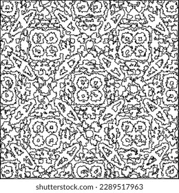 Textura con figuras de las líneas.Fondo abstracto de fondo. Patrón blanco y negro para página web, texturas, tarjeta, afiche, tela, textil. Diseño repetitivo gráfico monocromo. 