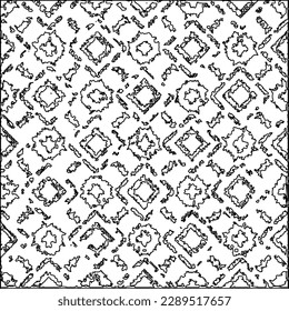 Textura con figuras de las líneas.Textura abstracta de grunge. Patrón blanco y negro para página web, texturas, tarjeta, afiche, tela, textil. Diseño repetitivo gráfico monocromo. 