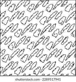 Texture with figures from lines.Abstract grunge texture. Black and white pattern for web page, textures, card, poster, fabric, textile. Monochrome graphic repeating design. 