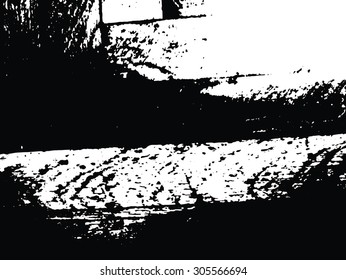 Texture of fine black parquet