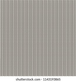 Texture of fine wool textile fabric with parallel stripes. Monochrome textured background. Vector illustration.