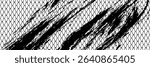 texture for fishing nets. Grunge pattern for sportswear or soccer goal, volleyball net, basketball hoop, hockey, athletics. Grunge background