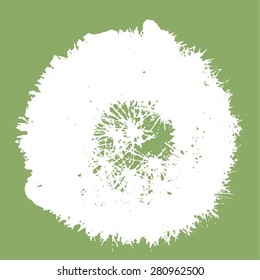  texture of fluffy dandelion for background