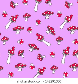 Texture fly agarics / pattern
