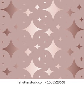 Texture foil seamless pattern. Marble glitter with stars. Repeating elegant background with sparkle. Glitterer design for wallpaper, wrapping paper, gift wrapper, packaging, interior, prints, textile