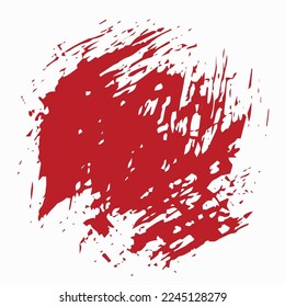 Texture in the form of red scratches. Vector