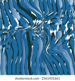 Texture in the form of twisted metal plates with long formations.