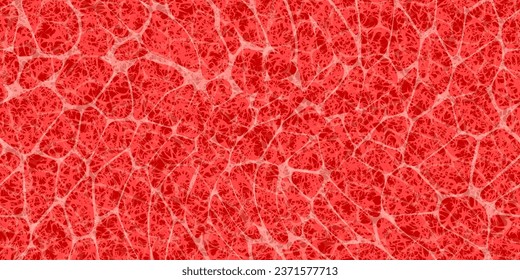 The texture of a fresh cut marbled steak, wagyu or salmon fillet. Seamless vector pattern of beef, pork or lamb